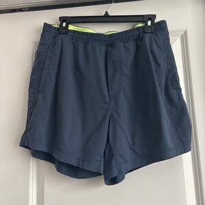 Birddogs Classic Original 5" Twill Shorts Navy Blue XL Athletic Lined